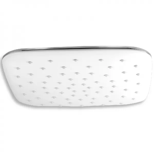 Pevná sprcha, 250x250 mm bílá-chrom Novaservis RUP/410,1