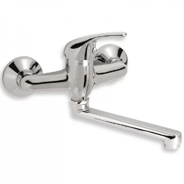 Umyvadlová dřezová baterie 150 mm Titania Iris chrom Novaservis 92076,0