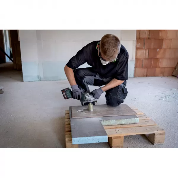 Aku úhlová bruska 18V 2x4,0Ah Metabo 602374510