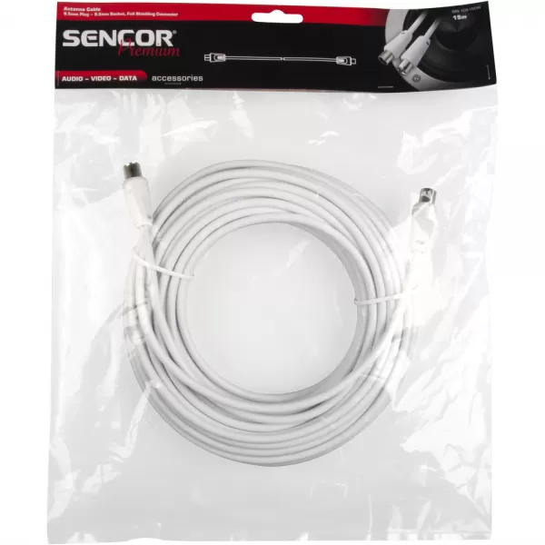 Anténní koaxiální kabel M-F P SENCOR SAV 109-150W