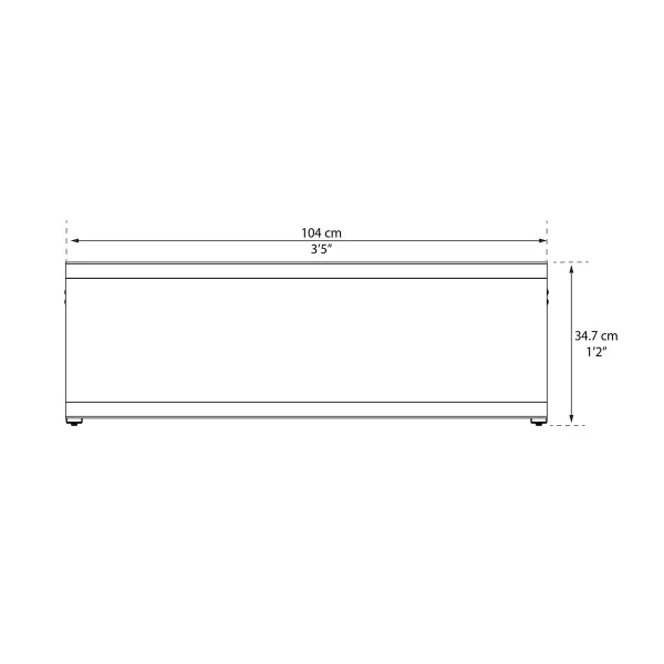 Závěsná police Palram Skylight Utility Shelf