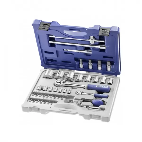 Sada zásuviek 1/4" a 1/2", 44 dielna TONA Expert E034855
