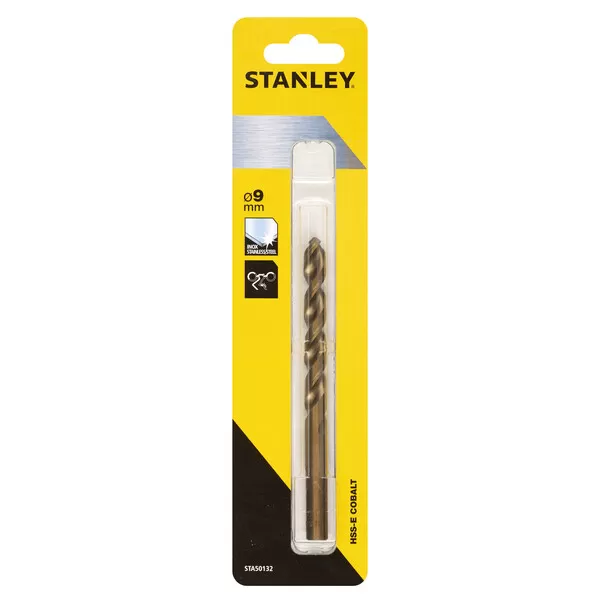 Vŕtačka do kovu HSS-E Cobalt 9,0 x 125-81 mm Stanley STA50132