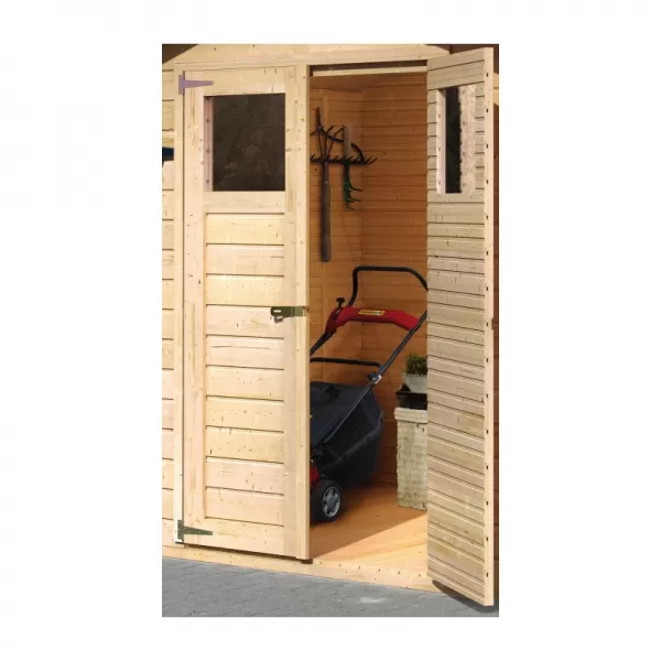 Dřevěný domek KARIBU DAHME 0 (45278) natur LG3069