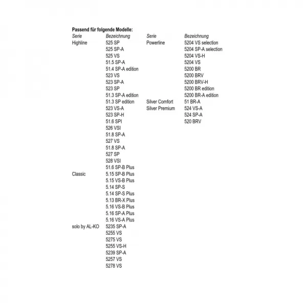 Nůž 51 cm pro Classic 5.14 SP mulčování + sečení + sběr AL-KO 113058