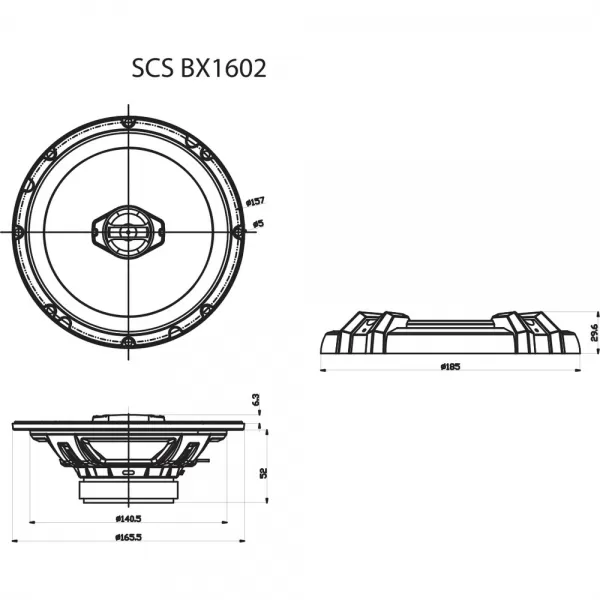 Autoreproduktory SENCOR SCS BX1602