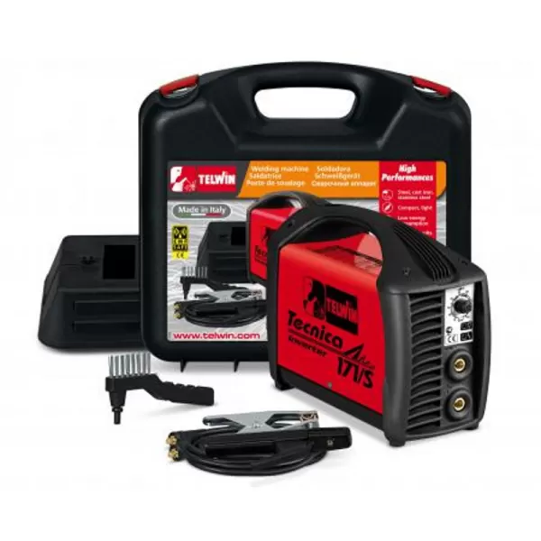Svařovací invertor v kufru včetně kabelů TELWIN TECNICA 171/S