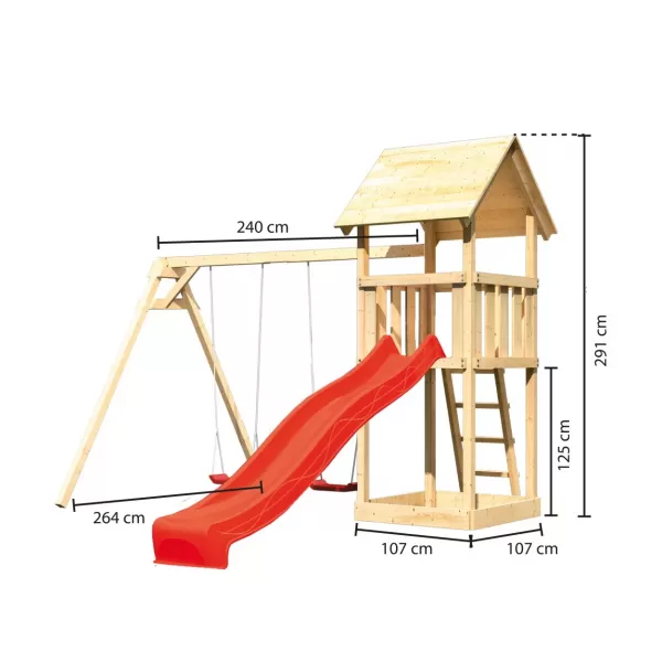 Dětské hřiště KARIBU LOTTI 89346 LG1824