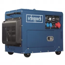 Dieselová elektrocentrála 5000W s regulací AVR Scheppach SG 5200 D