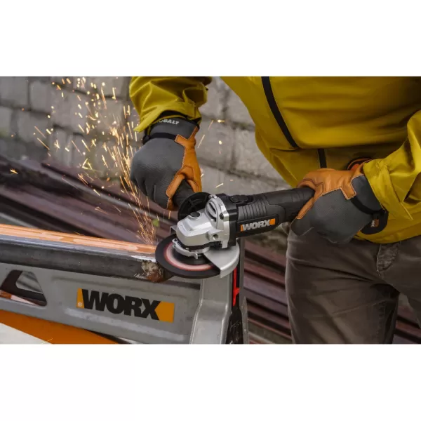 Aku úhlová bruska 20V bez aku Worx Orange WX812.9