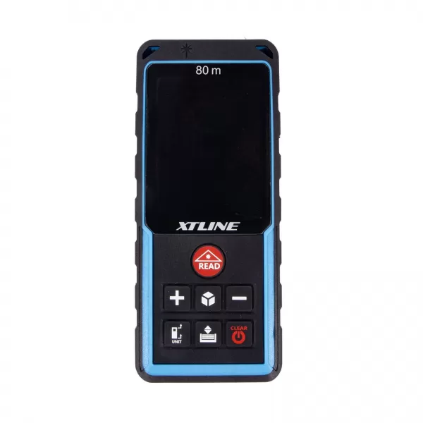Dálkoměr laserový digitální 80 m Xtline XT130512