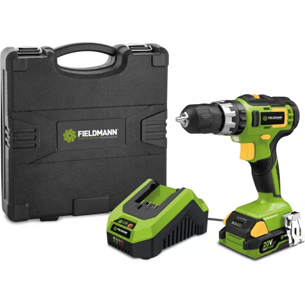 Aku vrtačka 20V FAST POWER 2Ah FDUV 70115-A FIELDMANN 50004546