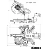 Kapovací pila Metabo KGS 254 M 613254000