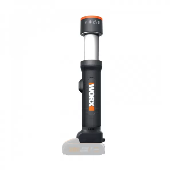 Aku LED svítilna 20V bez aku Powershare Worx Orange WX027.9