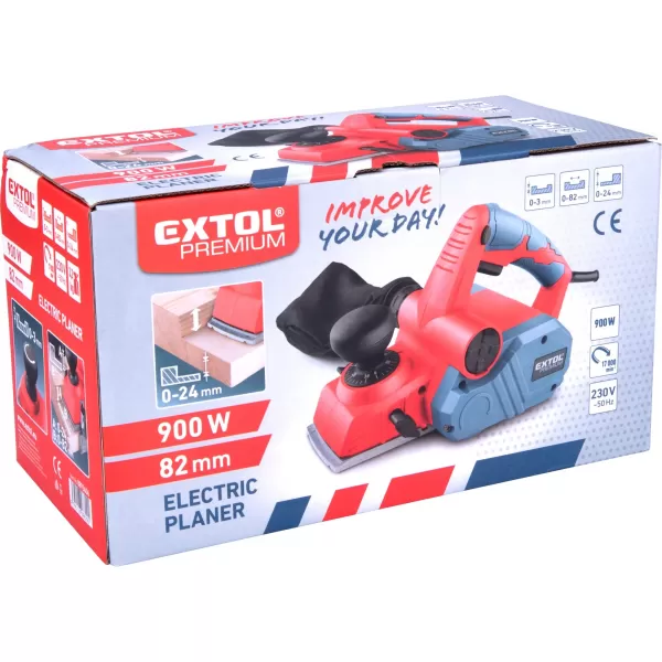 Elektrický hoblík 900W EXTOL PREMIUM 8893406