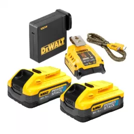 USB-C nabíjecí kit 18V 2x 5,0Ah DeWALT POWERSTACK DCB094H2