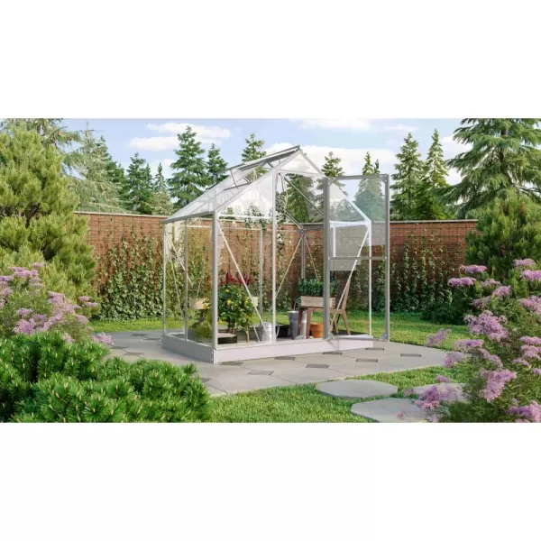 Skleník VITAVIA TRITON 2500 čiré sklo 3 mm stříbrný 	LG3650