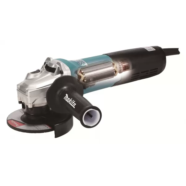 Úhlová bruska s regulací a brzdou 125mm, SJS, elektronika, 1900W Makita GA5093X01