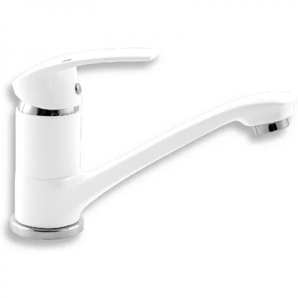 Dřezová baterie Metalia 57 bílá Novaservis 57096,1