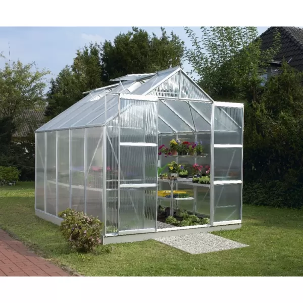 Skleník VITAVIA URANUS 8300 PC 6 mm stříbrný LG186