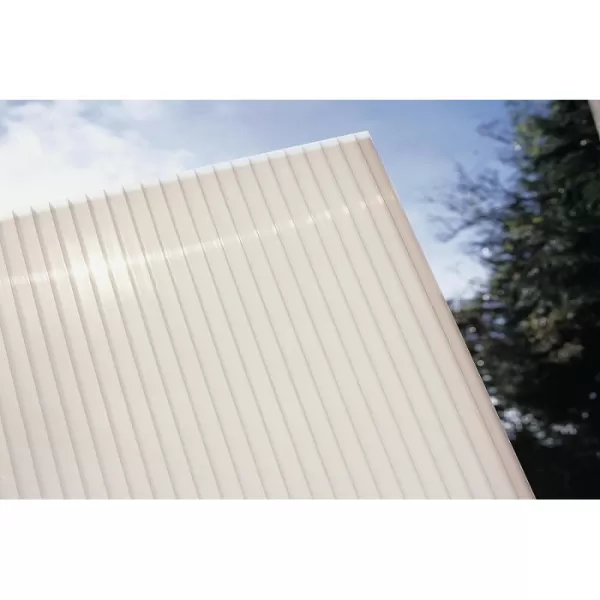 Hliníková pergola SKYLUX CLIMALUX 4,0 x 3,5 m antracit + opál PC LG3743