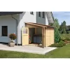 Dřevěný domek KARIBU BOMLITZ 2 (68357) natur LG3096