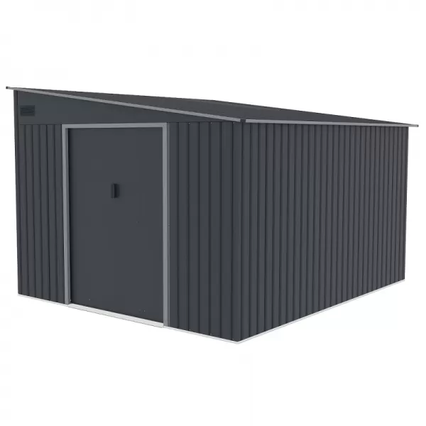 Plechový domek LANITPLAST WANDHAUS 911 ANTRACIT 	LG4026