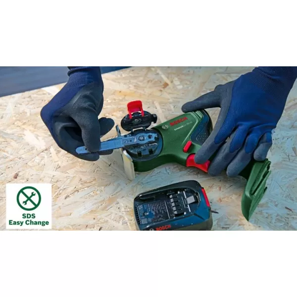 Aku řetězová pila 18V 1x2,5Ah Bosch NanoBlade UniversalCut 18V-65 06033D5202