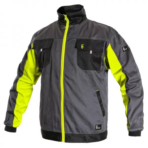 Blůza Canis CXS PHOENIX PERSEUS, šedo-žlutá