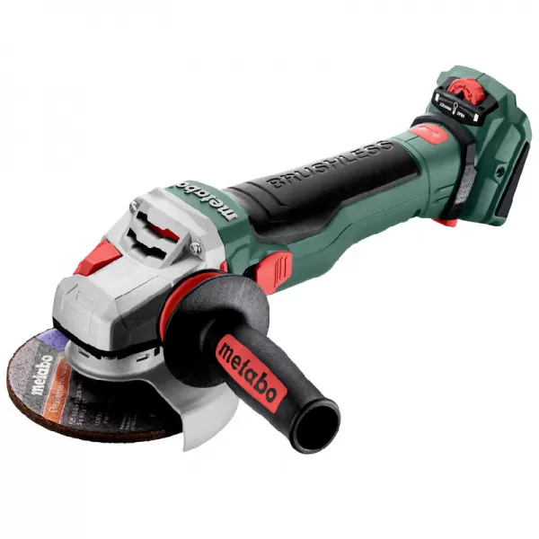 Aku úhlová bruska 18V bez aku WVB 18 LTX BL 15-125 Quick Metabo 601731850