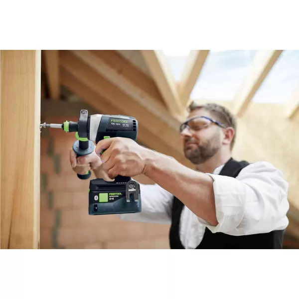 Aku vrtací šroubovák QUADRIVE TDC 18V 1x5,0 + 1x4,0Ah I-Set Festool 577612