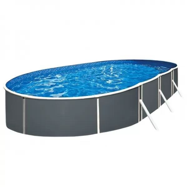 Bazén Orlando Premium 3,66x7,32x1,22 m ŠEDÁ + fólie Marimex 10340265