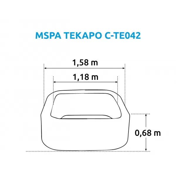Whirlpool MSPA Tekapo C-TE042 Marimex 11400266