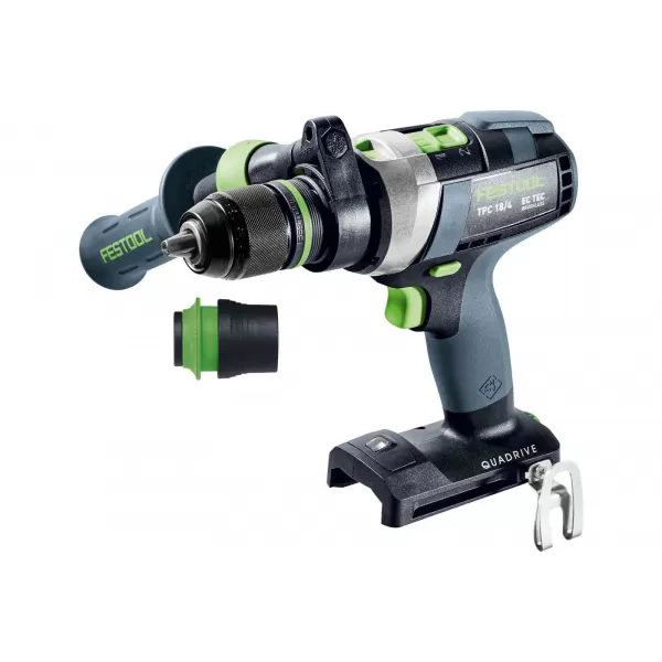Aku príklepový vŕtací skrutkovač QUADRIVE TPC 18V bez aku I-Basic Festool 575604