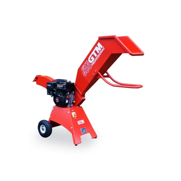Profesionální drtič dřeva s benzinovým motorem GTM GTS 600
