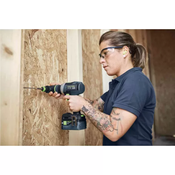 Aku príklepový vŕtací skrutkovač QUADRIVE TPC 18V bez aku I-Basic Festool 575604