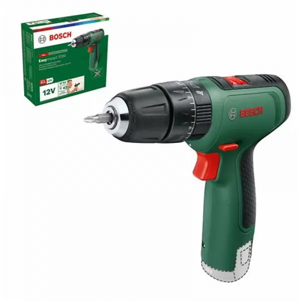 Aku dvourychlostní vrtací šroubovák 12V bez aku Bosch EasyImpact 1200 0 603 9D3 103