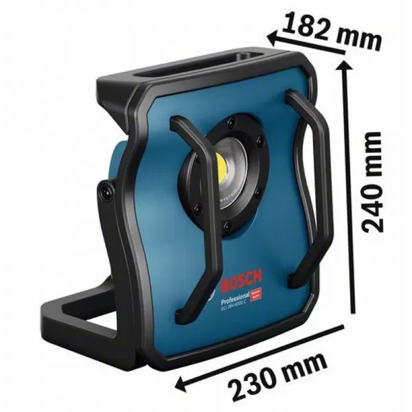 Aku svítilna bez aku Bosch GLI 18V-4000 C 0.601.446.800