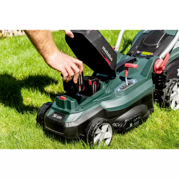 Aku sekačka na trávu 18V/2x5,2Ah RM 36-18 LTX BL 36 Metabo 601716650