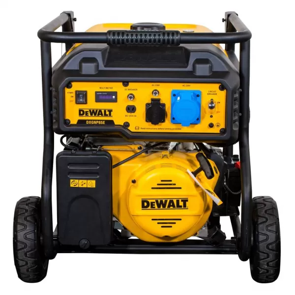 Benzínová jednofázová elektrocentrála DeWALT DXGNP85E