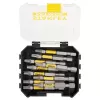 10dílná sada 50 mm bitů pro rázové utahováky T20 Stanley STA88574