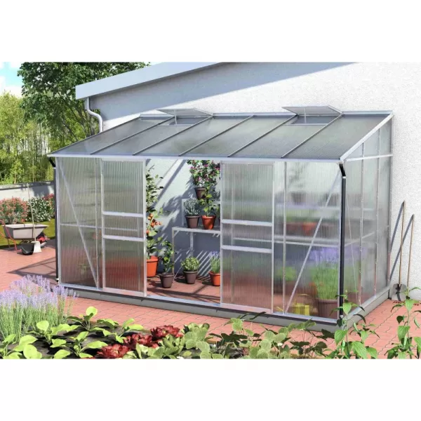Skleník VITAVIA IDA 7800 PC 4 mm stříbrný LG301