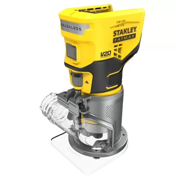 Aku bezuhlíková frézka 8mm V20 18V bez aku Stanley FatMax SFMCW400B