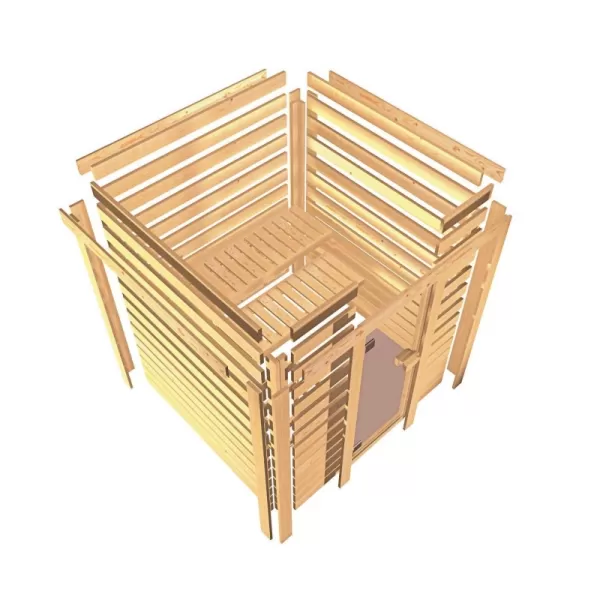Finská sauna KARIBU AMELIA 1 (66747) LG3045