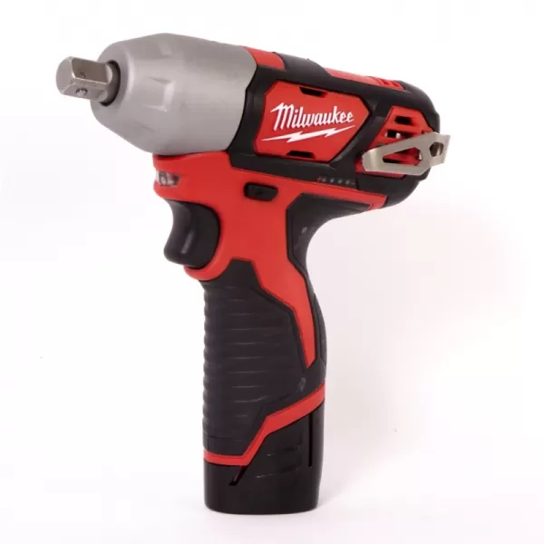 Aku kompaktní 1/2” rázový utahovák M12™ 12V 2x2,0Ah Milwaukee M12BIW12-202C