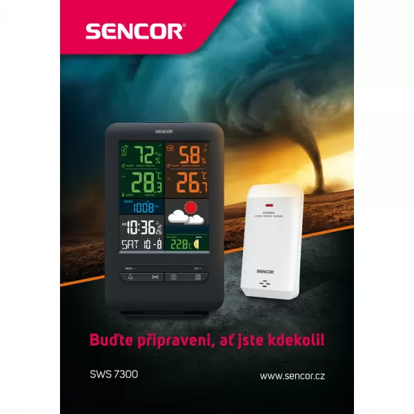 Meteostanice SENCOR SWS 7300