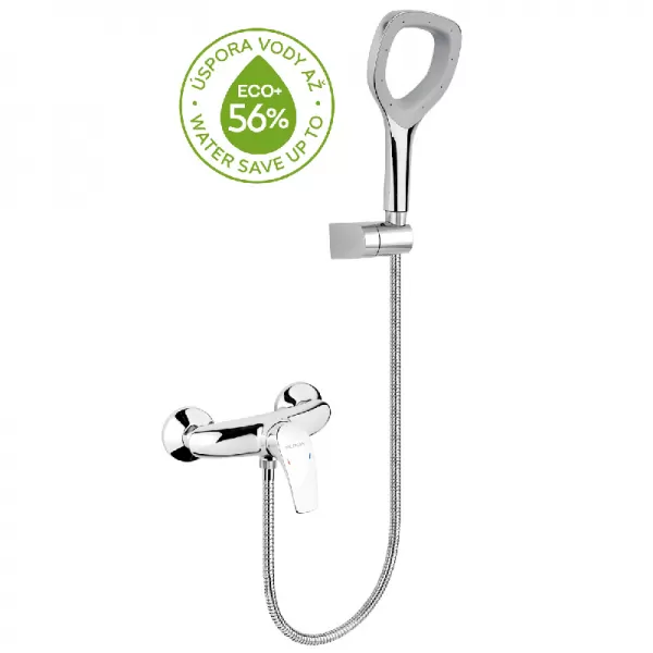 Sprchová nástěnná baterie s příslušenstvím Metalia ECO+chrom Novaservis 57060,0E