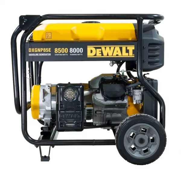 Benzínová jednofázová elektrocentrála DeWALT DXGNP85E