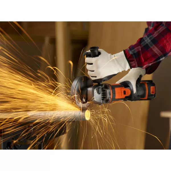 Aku úhlová bruska 18V bez aku Black&Decker BCG720N