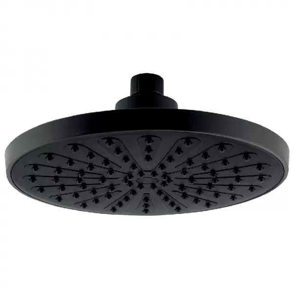 Pevná hlavová sprcha, průměr 200 mm, černá Novaservis RUP/200,5